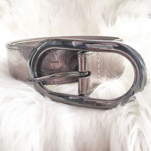 MICHAEL Michael Kors | Silver Embossed Belt